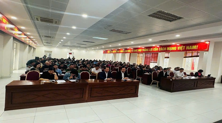 Ủy ban bầu cử phường Đông Ngạc quán triệt nhiệm vụ trong ngày bầu cử- Ảnh 1.