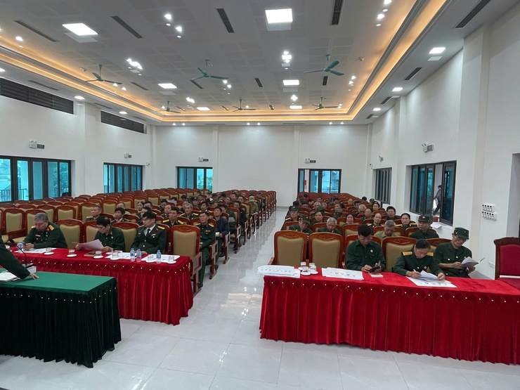 Hội Cựu chiến binh xã Phúc Thịnh mạn đàm về công tác bầu cử- Ảnh 2.