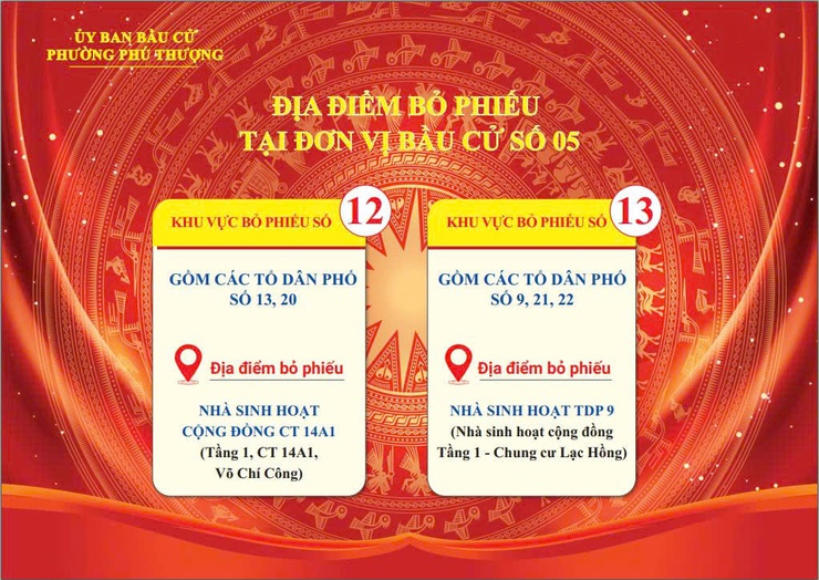 Phường Phú Thượng thông báo địa chỉ 16 khu vực bỏ phiếu phục vụ ngày bầu cử- Ảnh 5.