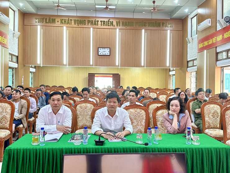 Uỷ ban bầu cử  xã Thư Lâm tổ chức Hội nghị mạn đàm về tiêu chuẩn, cơ cấu đại biểu Quốc hội khóa XVI và đại biểu HĐND; danh sách, tiểu sử ứng cử viên Đại biểu Quốc hội, Đại biểu HĐND các cấp, nhiệm kỳ 2026-2031. - Ảnh 2.