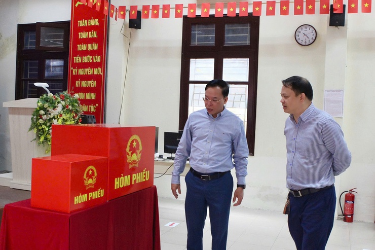 Rà soát kỹ từng khâu, phường Long Biên sẵn sàng cho ngày bầu cử- Ảnh 1.