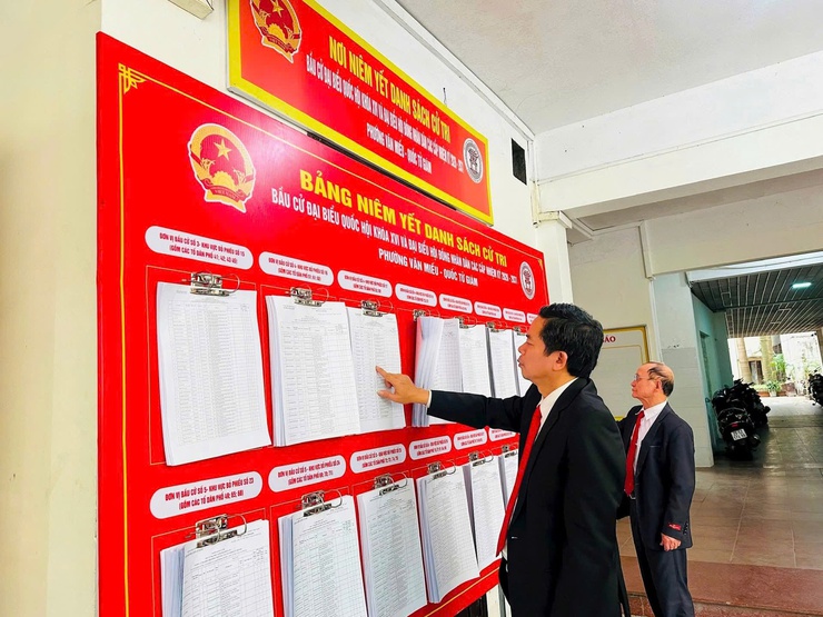 PHƯỜNG VĂN MIẾU – QUỐC TỬ GIÁM ĐẨY MẠNH TUYÊN TRUYỀN, VẬN ĐỘNG BẦU CỬ ĐẠI BIỂU QUỐC HỘI KHÓA XVI VÀ ĐẠI BIỂU HĐND CÁC CẤP NHIỆM KỲ 2026 – 2031- Ảnh 4.