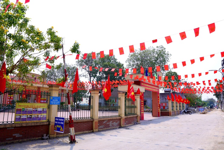Xã Thư Lâm sẵn sàng cho ngày hội lớn của Non sông - Ảnh 16.