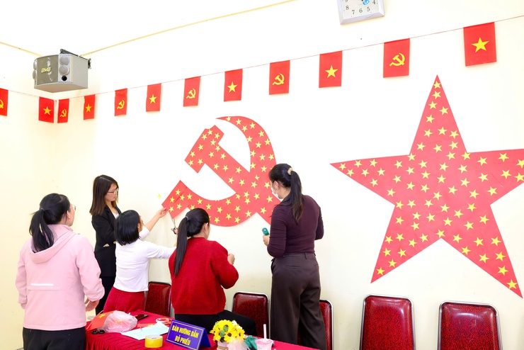 Xã Thư Lâm sẵn sàng cho ngày hội lớn của Non sông - Ảnh 5.