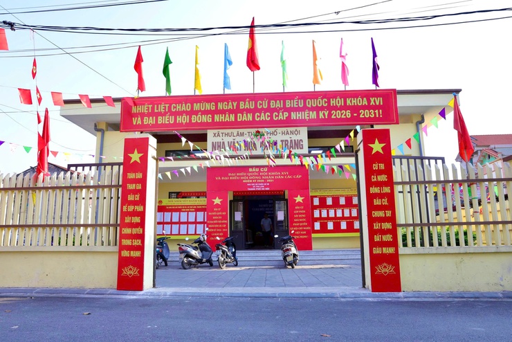 Xã Thư Lâm sẵn sàng cho ngày hội lớn của Non sông - Ảnh 24.