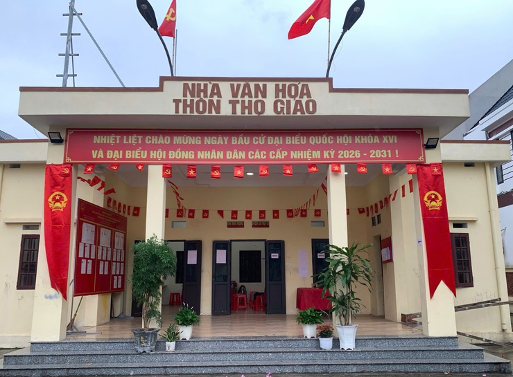 Xã Thượng Phúc rực rỡ cờ hoa chào mừng ngày bầu cử Đại biểu Quốc hội, đại biểu HĐND các cấp nhiệm kỳ 2026 -2031- Ảnh 5.