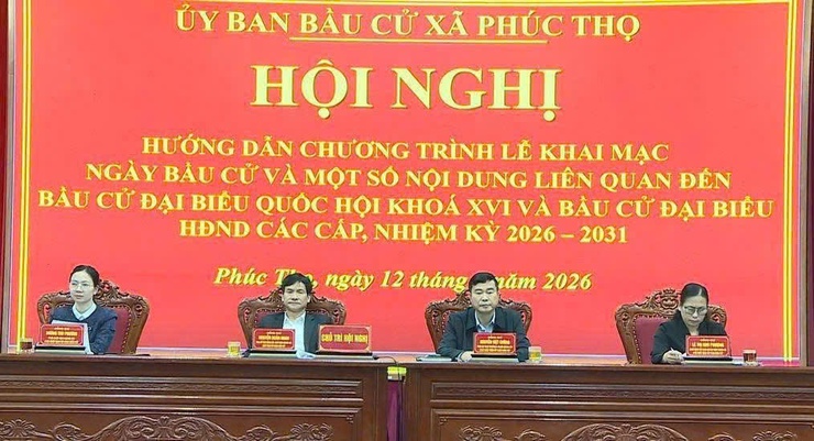 Phúc Thọ đổi mới, sáng tạo trong công tác tuyên truyền bầu cử- Ảnh 4.