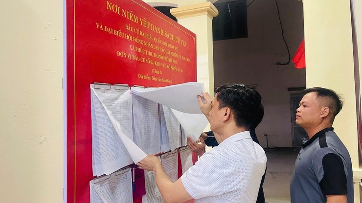 Phúc Thọ đổi mới, sáng tạo trong công tác tuyên truyền bầu cử- Ảnh 1.