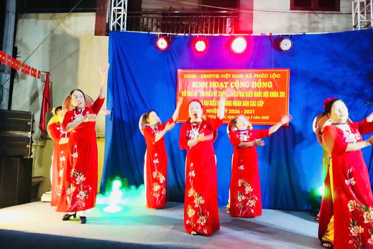 Xã Phúc Lộc tổ chức sinh hoạt cộng đồng tìm hiểu về Cuộc bầu cử đại biểu Quốc hội khóa XVI và đại biểu HĐND các cấp nhiệm kỳ 2026 – 2031- Ảnh 7.