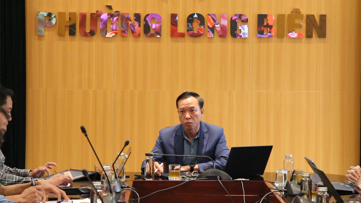 Phường Long Biên họp rà soát công tác chuẩn bị trước Ngày bầu cử- Ảnh 2.