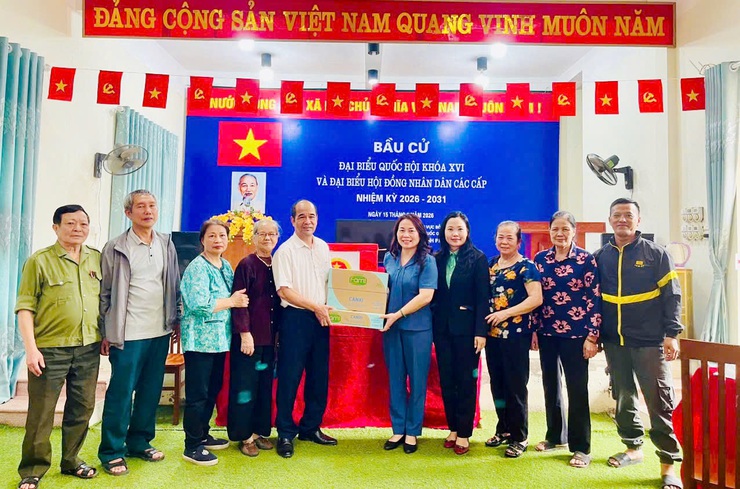 Mặt trận Tổ quốc và các tổ chức chính trị - xã hội xã Quốc Oai thăm, động viên các tổ bầu cử trước Ngày hội toàn dân- Ảnh 21.