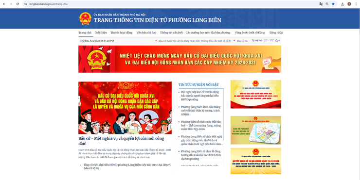 Phường Long Biên đổi mới hình thức tuyên truyền trên các nền tảng số- Ảnh 1.