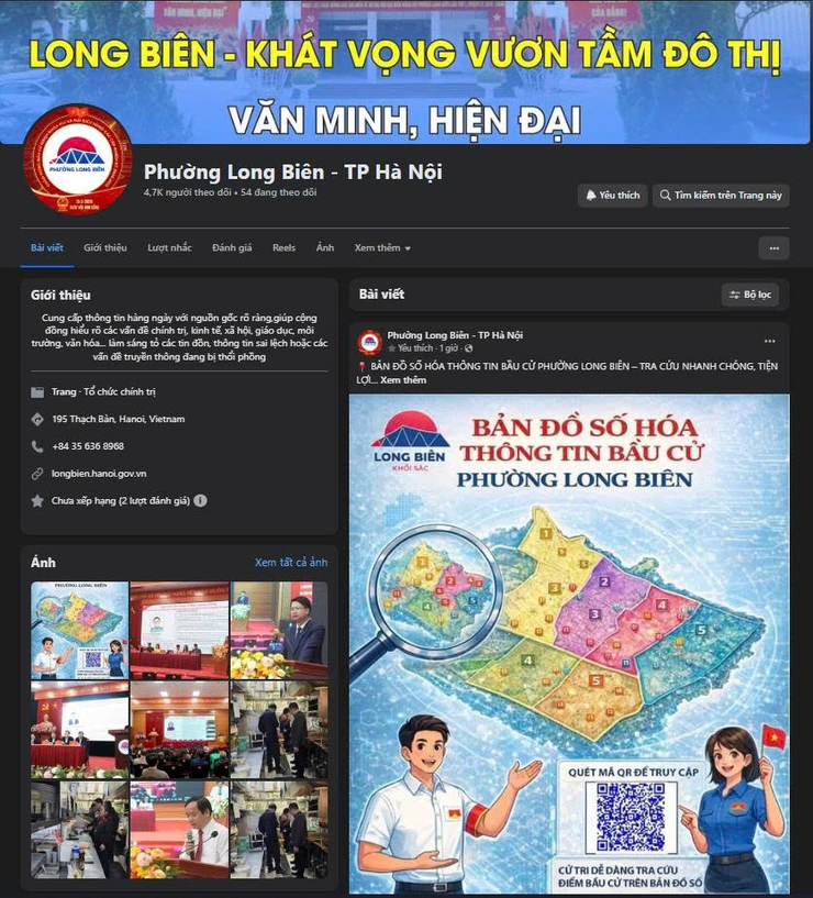 Phường Long Biên đổi mới hình thức tuyên truyền trên các nền tảng số- Ảnh 3.