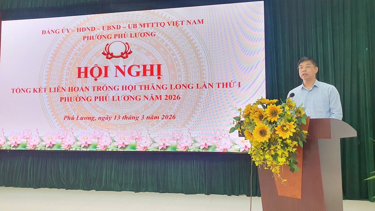 Phường Phú Lương Tổng kết Liên hoan Trống hội Thăng Long lần thứ nhất: Lan tỏa âm vang trống hội- Ảnh 2.