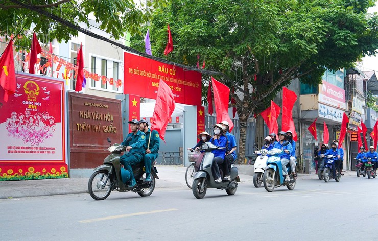 Quốc Oai rộn ràng khí thế hướng tới Ngày hội non sông- Ảnh 5.