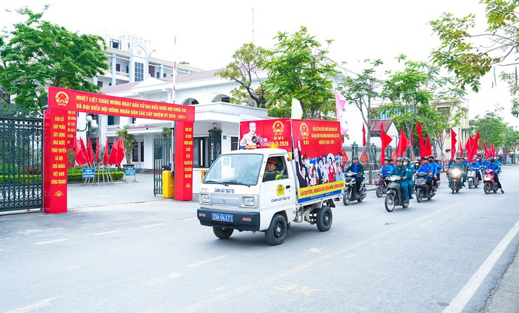 Quốc Oai rộn ràng khí thế hướng tới Ngày hội non sông- Ảnh 6.