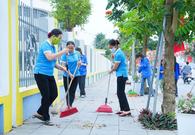 Quốc Oai rộn ràng khí thế hướng tới Ngày hội non sông- Ảnh 4.
