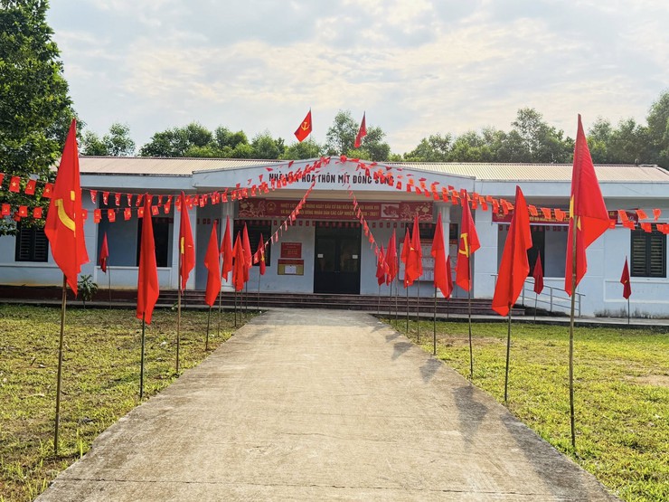 XÃ BA VÌ RỰC RỠ CHÀO MỪNG NGÀY BẦU CỬ 15/3/2026- Ảnh 1.