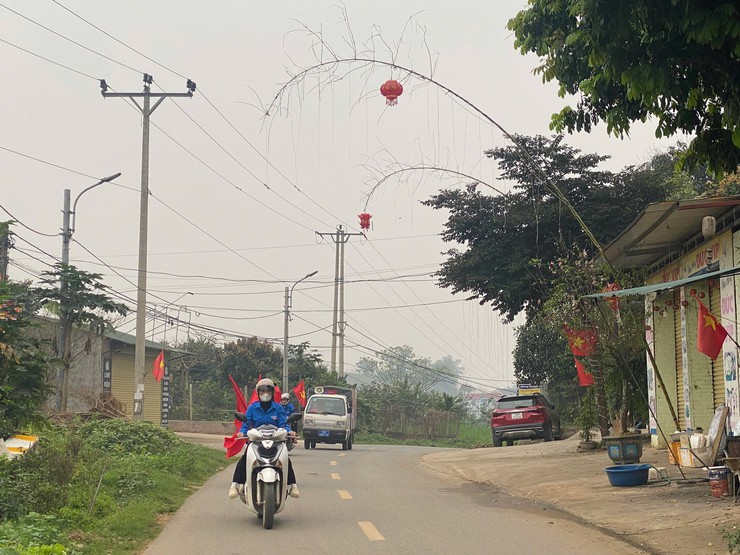 ĐOÀN XÃ BA VÌ TUYÊN TRUYỀN LƯU ĐỘNG VỀ BẦU CỬ- Ảnh 1.