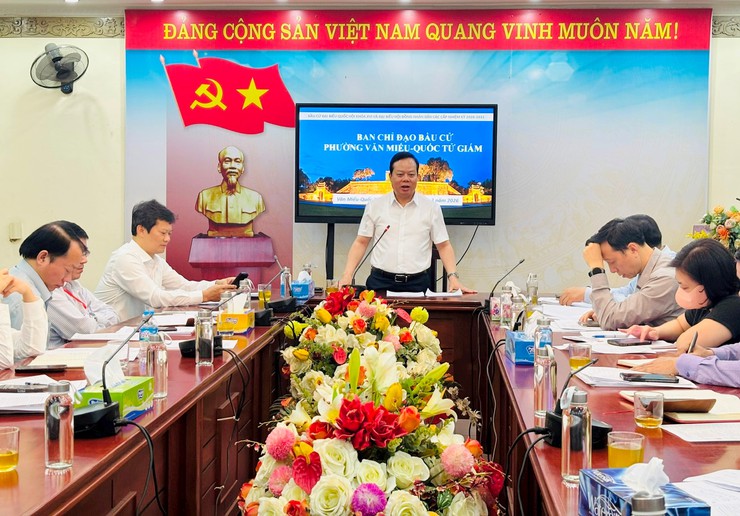 PHƯỜNG VĂN MIẾU - QUỐC TỬ GIÁM CHỦ ĐỘNG, SẴN SÀNG CHO NGÀY HỘI NON SÔNG- Ảnh 3.