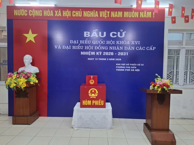 Phường Phú Diễn sẵn sàng cho Ngày bầu cử đại biểu Quốc hội khóa XVI và đại biểu HĐND các cấp, nhiệm kỳ 2026 - 2031
- Ảnh 35.
