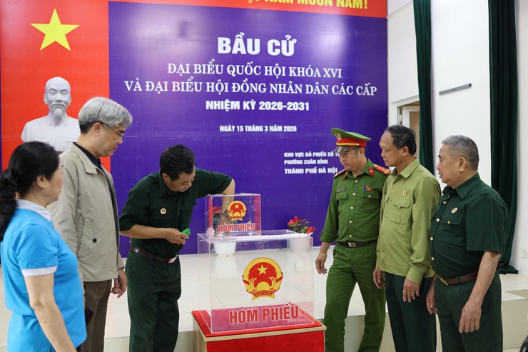 Phường Xuân Đỉnh: Hoàn tất công tác chuẩn bị, sẵn sàng cho Ngày hội bầu cử 15/3/2026- Ảnh 3.