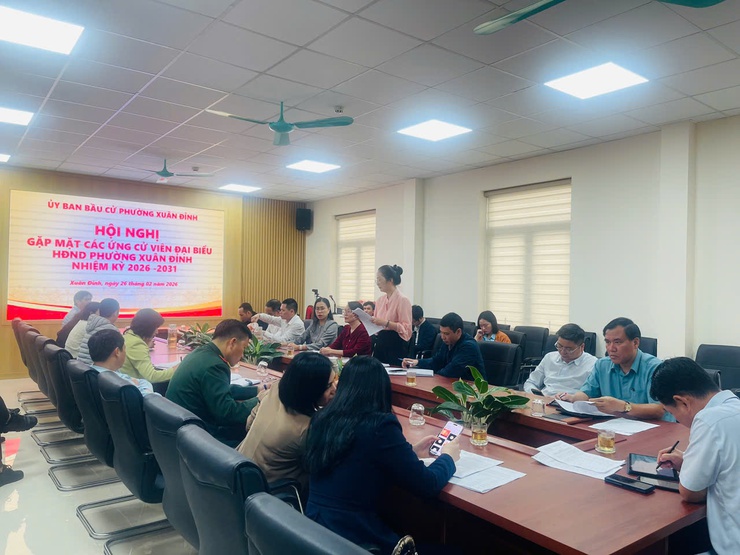 Phường Xuân Đỉnh: Hoàn tất công tác chuẩn bị, sẵn sàng cho Ngày hội bầu cử 15/3/2026- Ảnh 1.