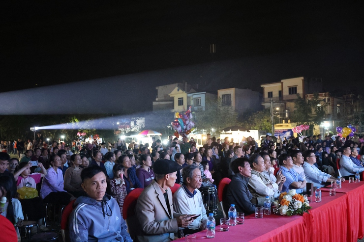 Xã Tiến Thắng tổ chức chương trình nghệ thuật chào mừng bầu cử- Ảnh 3.