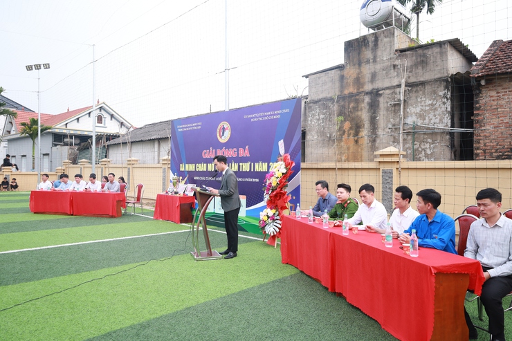 Khánh thành công trình Cụm cờ và đường hoa phong linh tại xã Minh Châu chào mừng bầu cử Quốc hội khóa XVI và HĐND các cấp nhiệm kỳ 2026 – 2031.- Ảnh 2.