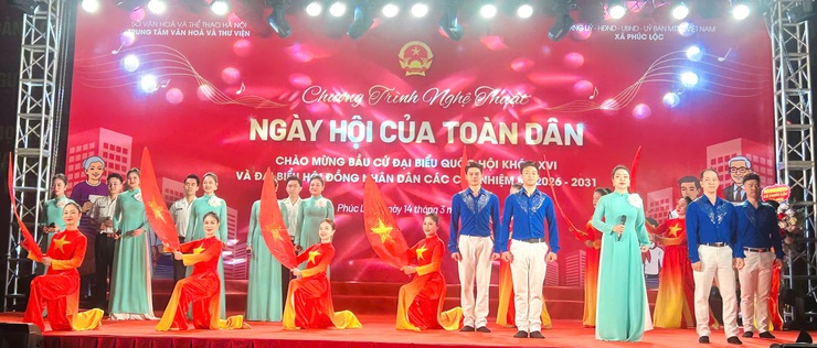 Phúc Lộc: Đặc sắc chương trình nghệ thuật "Ngày hội của toàn dân" chào mừng bầu cử đại biểu Quốc hội khóa XVI và đại biểu HĐND các cấp nhiệm kỳ 2026–2031- Ảnh 5.