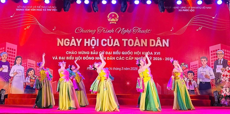 Phúc Lộc: Đặc sắc chương trình nghệ thuật "Ngày hội của toàn dân" chào mừng bầu cử đại biểu Quốc hội khóa XVI và đại biểu HĐND các cấp nhiệm kỳ 2026–2031- Ảnh 4.
