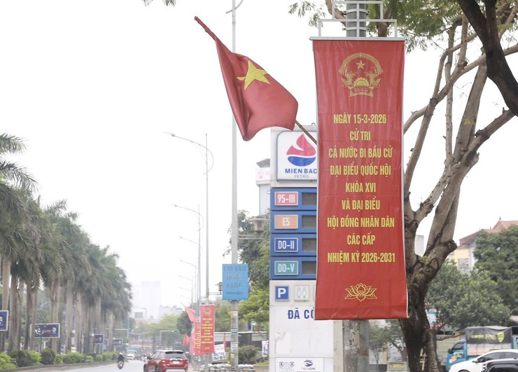 Phường Dương Nội rực rỡ cờ hoa, sẵn sàng cho ngày hội non sông- Ảnh 15.