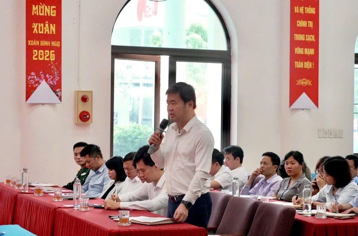 XÃ KIM ANH TỔ CHỨC HỘI NGHỊ GIAO BAN TRIỂN KHAI CÔNG TÁC BẦU CỬ ĐẠI BIỂU QUỐC HỘI KHÓA XVI VÀ ĐẠI BIỂU HĐND CÁC CẤP NHIỆM KỲ 2026 – 2031- Ảnh 4.