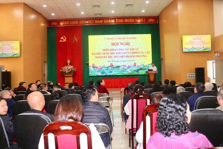 Phường Xuân Đỉnh: Hoàn tất công tác chuẩn bị, sẵn sàng cho Ngày hội bầu cử 15/3/2026- Ảnh 2.