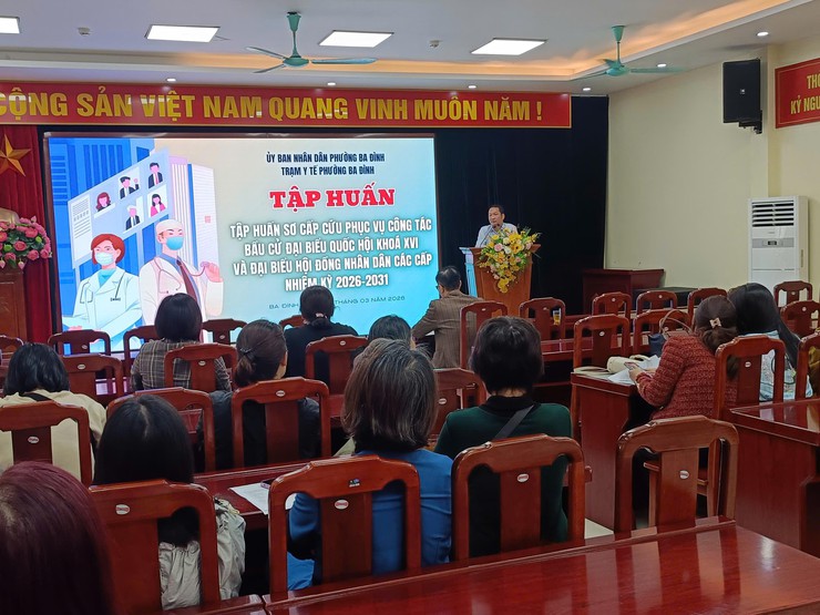 Phường Ba Đình hoàn tất công tác chuẩn bị cho Ngày hội non sông 15/3- Ảnh 10.