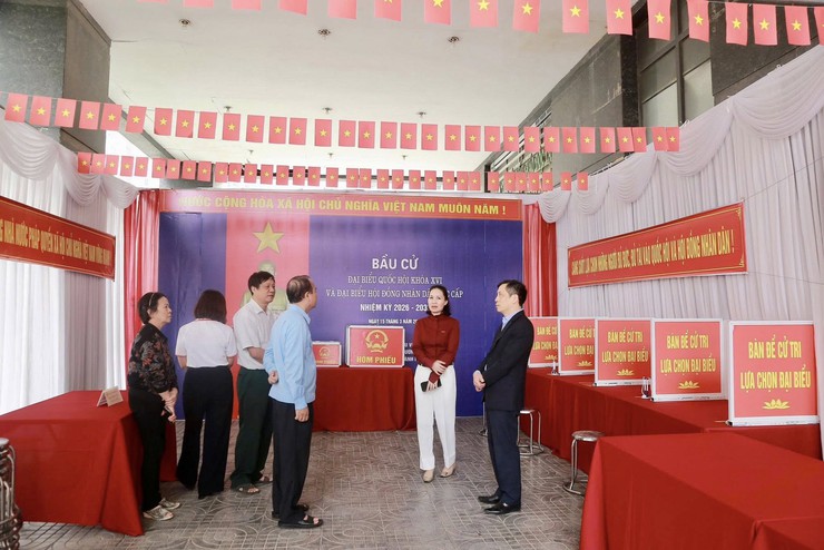 Kiểm tra, rà soát những công đoạn cuối cùng phục vụ bầu cử- Ảnh 1.