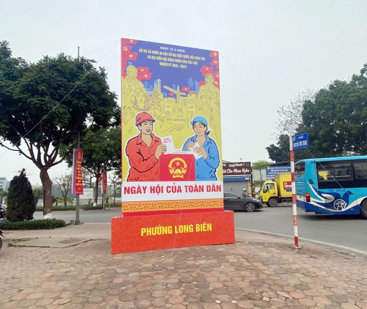 Phường Long Biên sẵn sàng cho Ngày hội non sông- Ảnh 4.