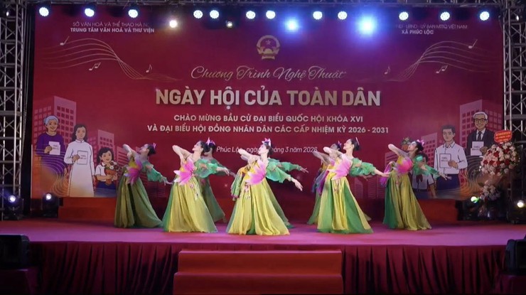 Phúc Lộc: Đặc sắc chương trình nghệ thuật "Ngày hội của toàn dân" chào mừng bầu cử đại biểu Quốc hội khóa XVI và đại biểu HĐND các cấp nhiệm kỳ 2026–2031- Ảnh 8.