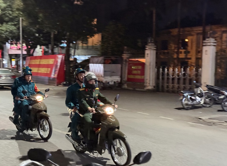 Ban Chỉ huy Quân sự phường Chương Mỹ tổ chức tuần tra, kiểm soát quân sự bảo đảm an ninh trật tự phục vụ bầu cử- Ảnh 9.