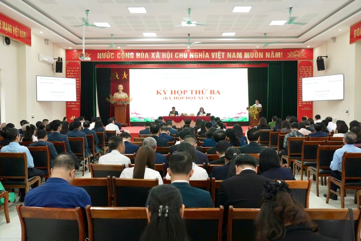 Hội đồng nhân dân xã Thiên Lộc khóa I, nhiệm kỳ 2021 - 2026 tổ chức kỳ họp thứ Ba (kỳ họp đột xuất)- Ảnh 2.