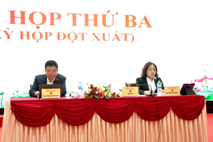 Hội đồng nhân dân xã Thiên Lộc khóa I, nhiệm kỳ 2021 - 2026 tổ chức kỳ họp thứ Ba (kỳ họp đột xuất)- Ảnh 3.