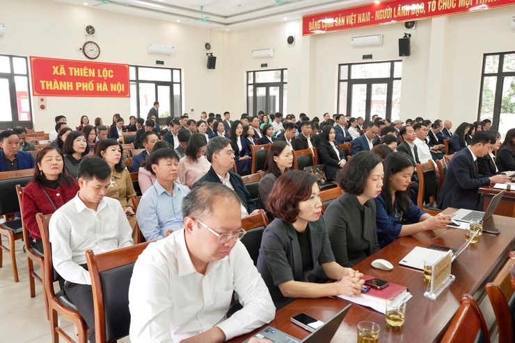 Hội đồng nhân dân xã Thiên Lộc khóa I, nhiệm kỳ 2021 - 2026 tổ chức kỳ họp thứ Ba (kỳ họp đột xuất)- Ảnh 16.