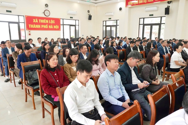 Hội đồng nhân dân xã Thiên Lộc khóa I, nhiệm kỳ 2021 - 2026 tổ chức kỳ họp thứ Ba (kỳ họp đột xuất)- Ảnh 17.