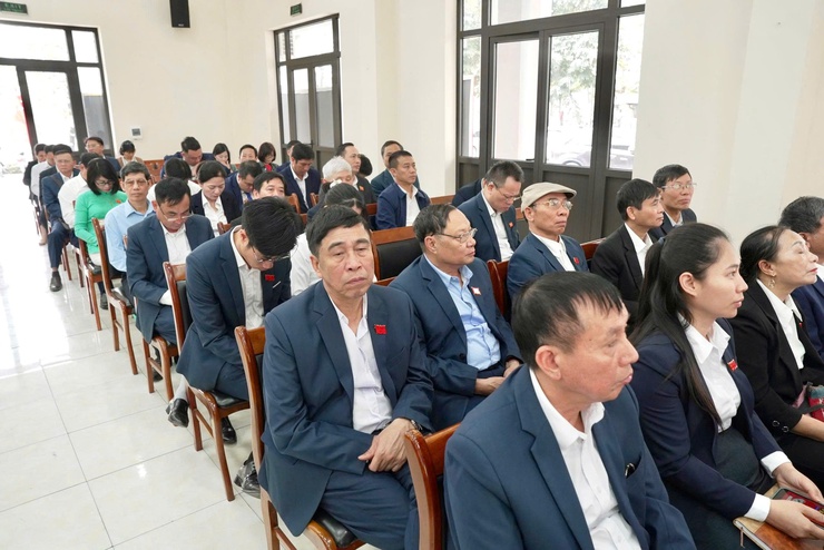 Hội đồng nhân dân xã Thiên Lộc khóa I, nhiệm kỳ 2021 - 2026 tổ chức kỳ họp thứ Ba (kỳ họp đột xuất)- Ảnh 18.