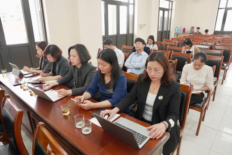 Xã Thiên Lộc giao ban công tác chuẩn bị cuộc bầu cử đại biểu Quốc hội khóa XVI và đại biểu HĐND các cấp- Ảnh 4.