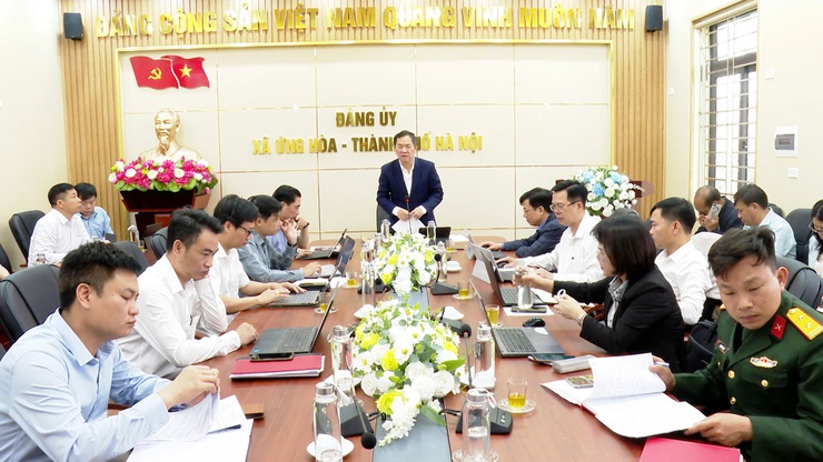 BAN CHỈ ĐẠO BẦU CỬ XÃ RÀ SOÁT, HOÀN TẤT CÔNG TÁC CHUẨN BỊ TRƯỚC NGÀY BẦU CỬ.- Ảnh 4.