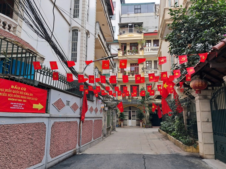 Tây Hồ rực rỡ cờ hoa chào đón ngày hội toàn dân- Ảnh 8.