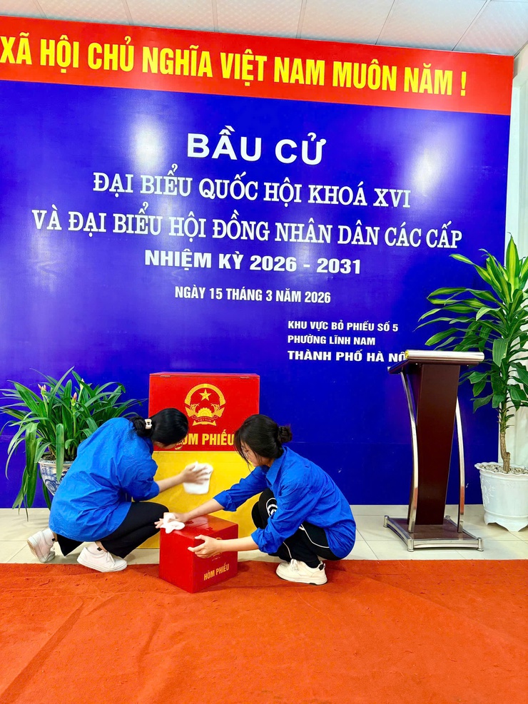 PHƯỜNG LĨNH NAM  RA QUÂN TUYÊN TRUYỀN LƯU ĐỘNG TRỰC QUAN VỀ BẦU CỬ- Ảnh 7.