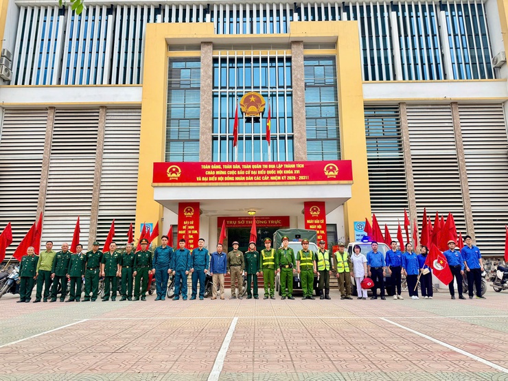 PHƯỜNG LĨNH NAM  RA QUÂN TUYÊN TRUYỀN LƯU ĐỘNG TRỰC QUAN VỀ BẦU CỬ- Ảnh 11.
