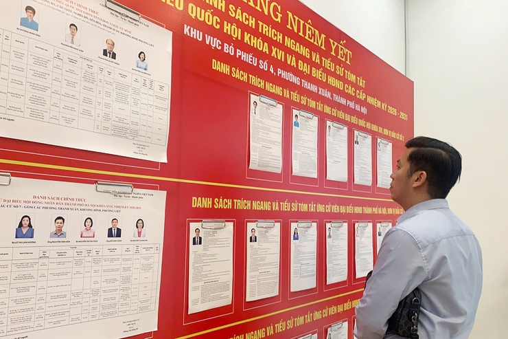 Cử tri phường Thanh Xuân nô nức tham gia Ngày hội bầu cử đại biểu Quốc hội khóa XVI và đại biểu HĐND các cấp nhiệm kỳ 2026-2031- Ảnh 17.